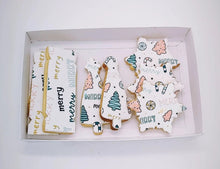 Load image into Gallery viewer, Christmas shortbread gift set pastels
