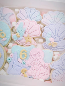 Mermaid shortbread